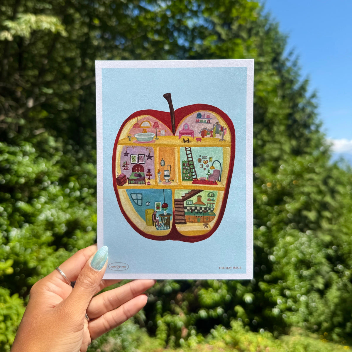 The Apple Art Print