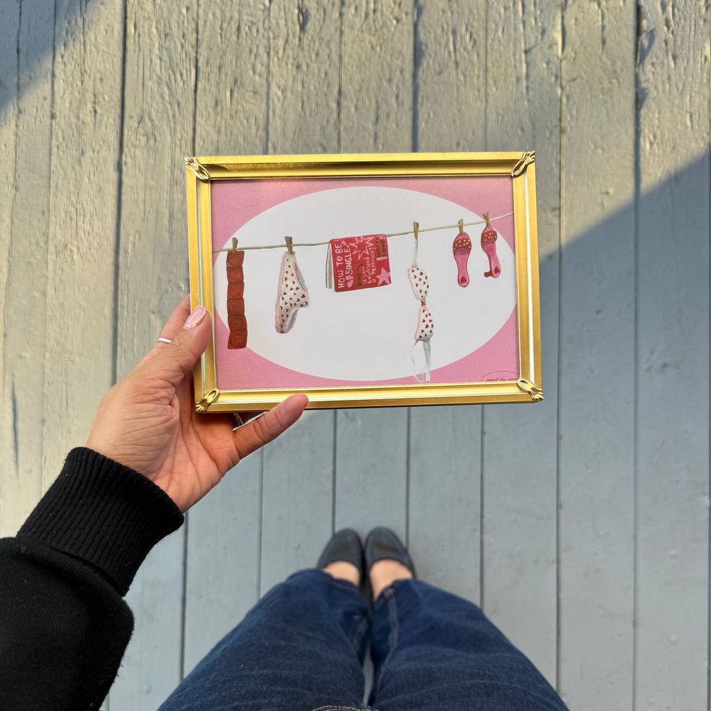 February's Art Print & Letter