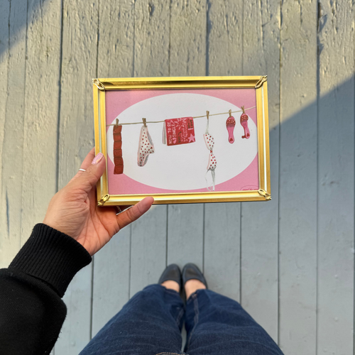 February's Art Print & Letter